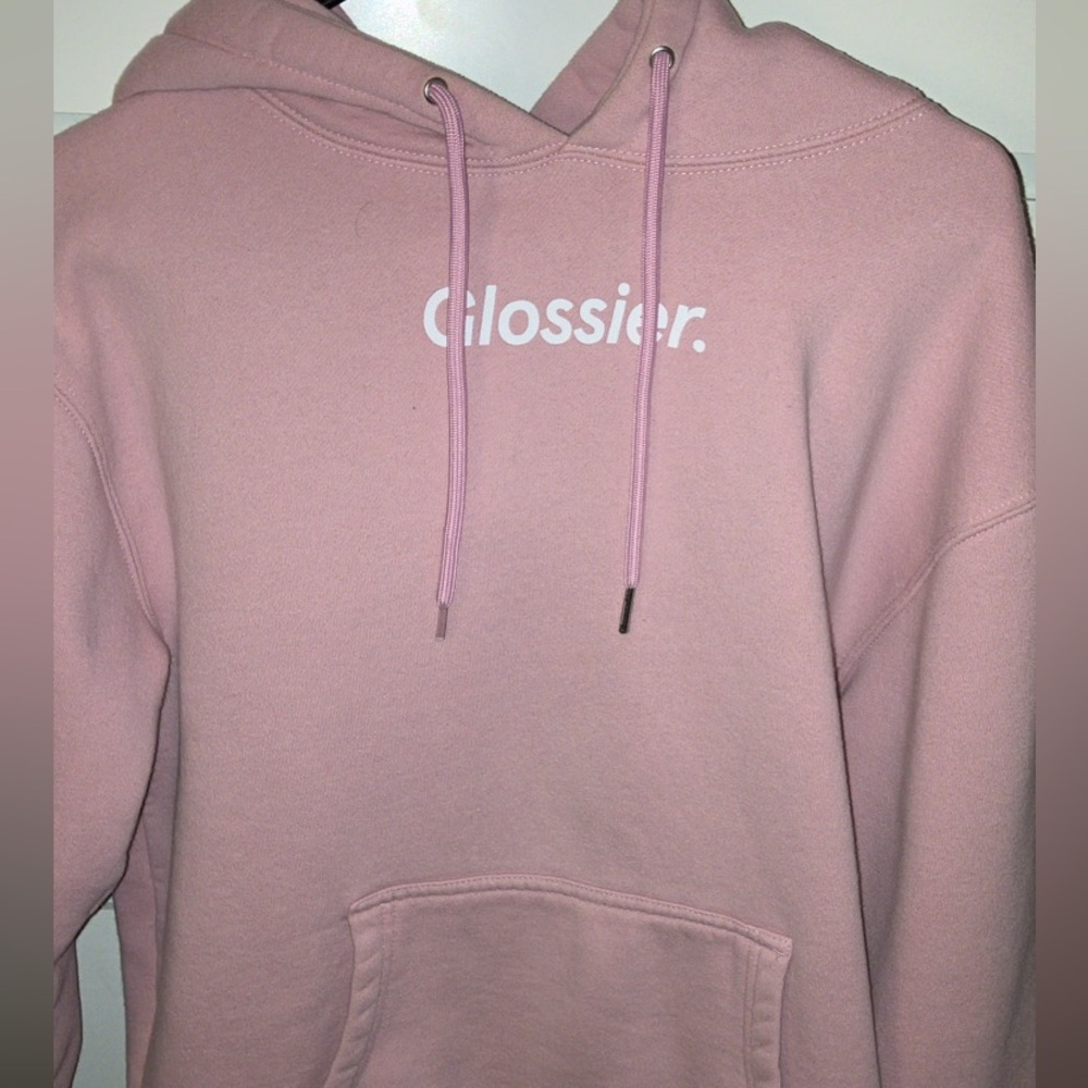 Glossier Blush Pink Sweatshirt